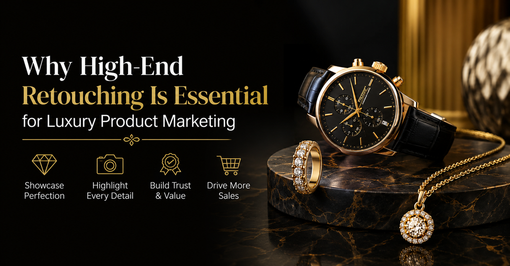 Why High-End Retouching Is Essential for Luxury Product Marketing  - Cover Image